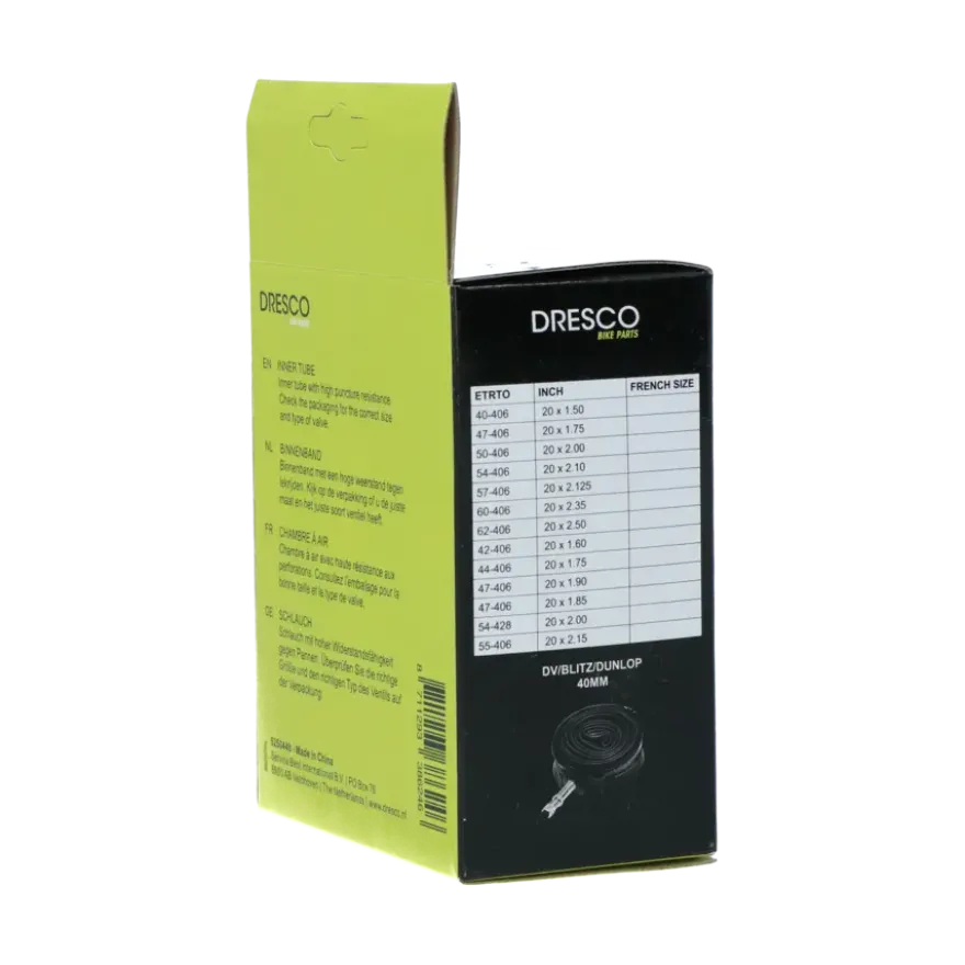 Dresco binnenband 20 x 1.50-2.50 (40/62-406) dunlop 40mm