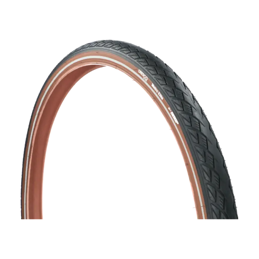 Dresco buitenband 28 x 1.75 zwart/creme
