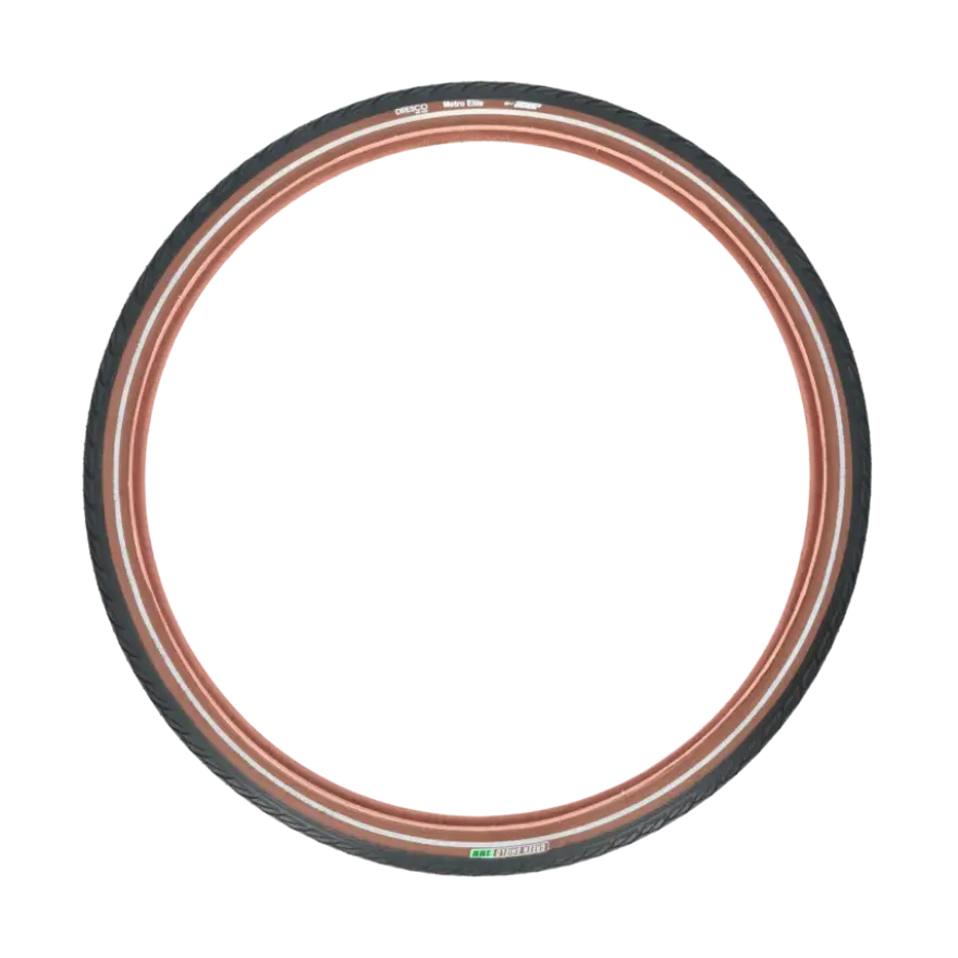 Dresco buitenband 28 x 1.75 zwart/creme