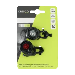 Dresco Bullet fietsverlichtingsset