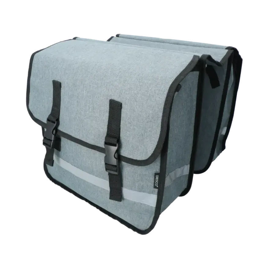 Dresco dubbele fietstas 36L