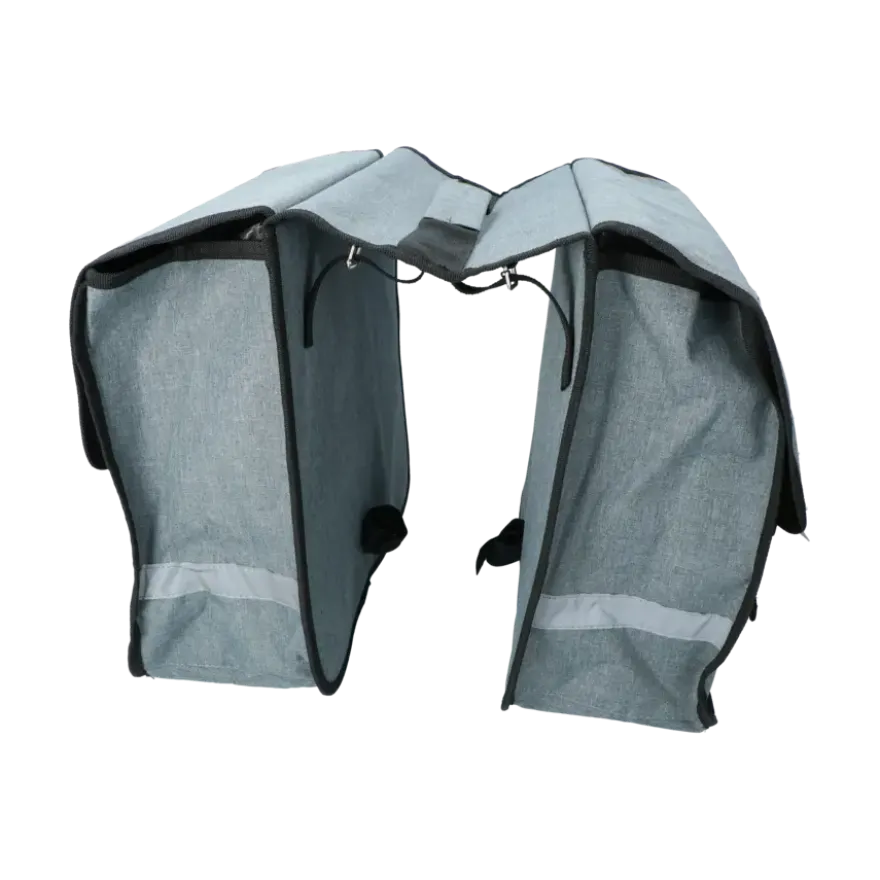 Dresco dubbele fietstas 36L