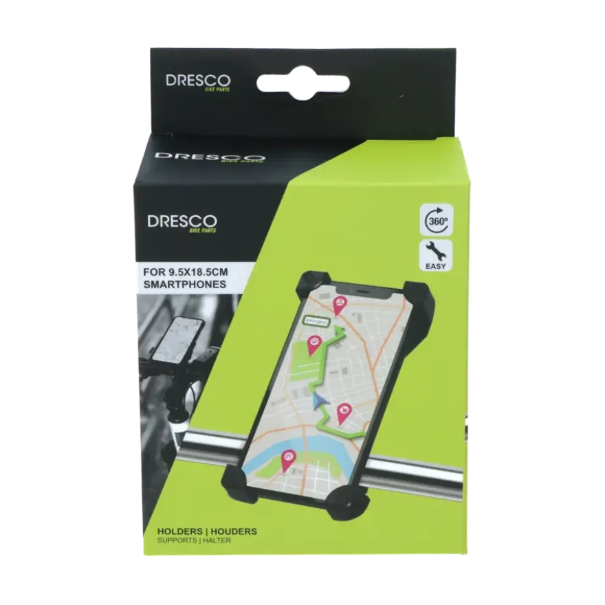 Dresco EZ Grip telefoonhouder fiets
