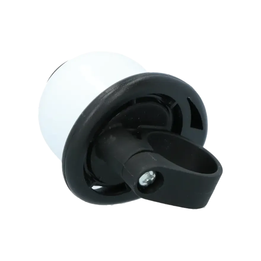 Dresco fietsbel bella mini wit