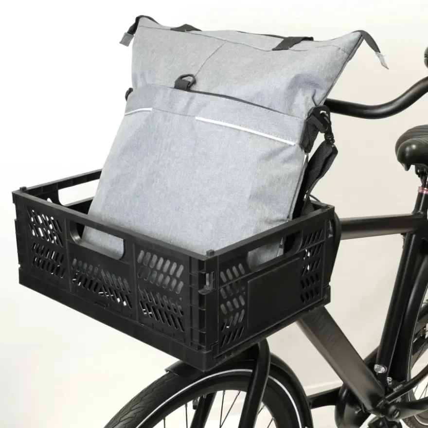 Dresco fietskrat opvouwbaar 17L