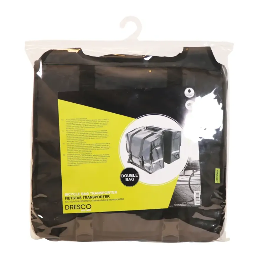 Dresco fietstassen transporter 40 liter