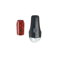 Dresco fietsverlichtingsset Razor USB