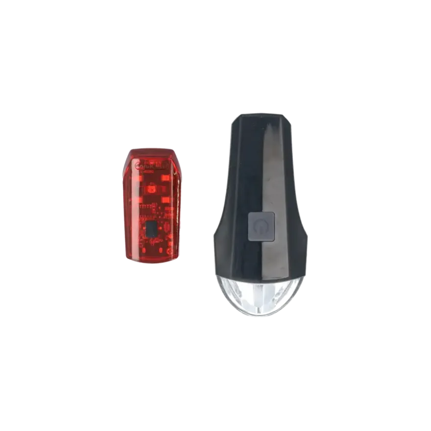 Dresco fietsverlichtingsset Razor USB