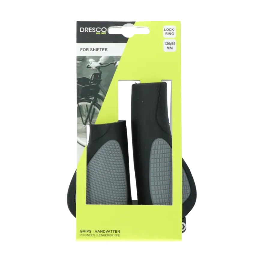 Dresco handvatten ergo city plus zwart/grijs