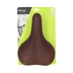 Dresco Liberto fietszadel bruin