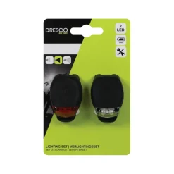 Dresco siliconen verlichtingsset zwart