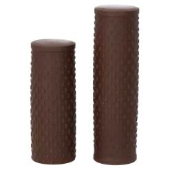Dresco soft grip fiets handvatten 119/92 mm bruin