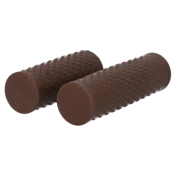 Dresco soft grip fiets handvatten 119/92 mm bruin