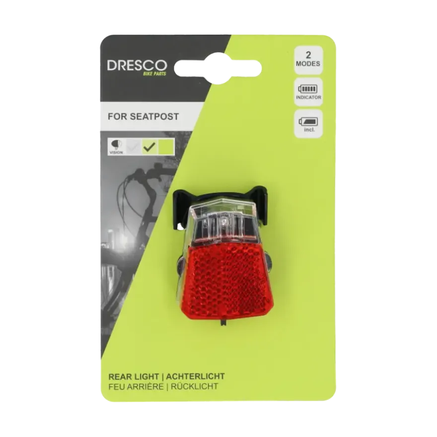 Dresco Sprint achterlicht zadelpen