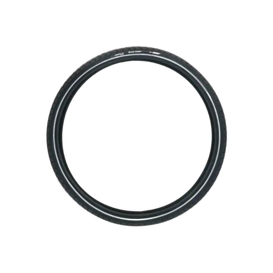 Dresco Street buitenband 24x1.75 (47-507) reflecterend