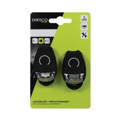 Dresco Super Bright fietsverlichtingsset