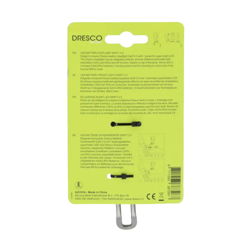 Dresco Swift 2.0 koplamp