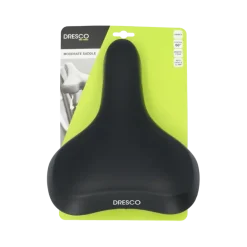 Dresco Towny fietszadel zwart
