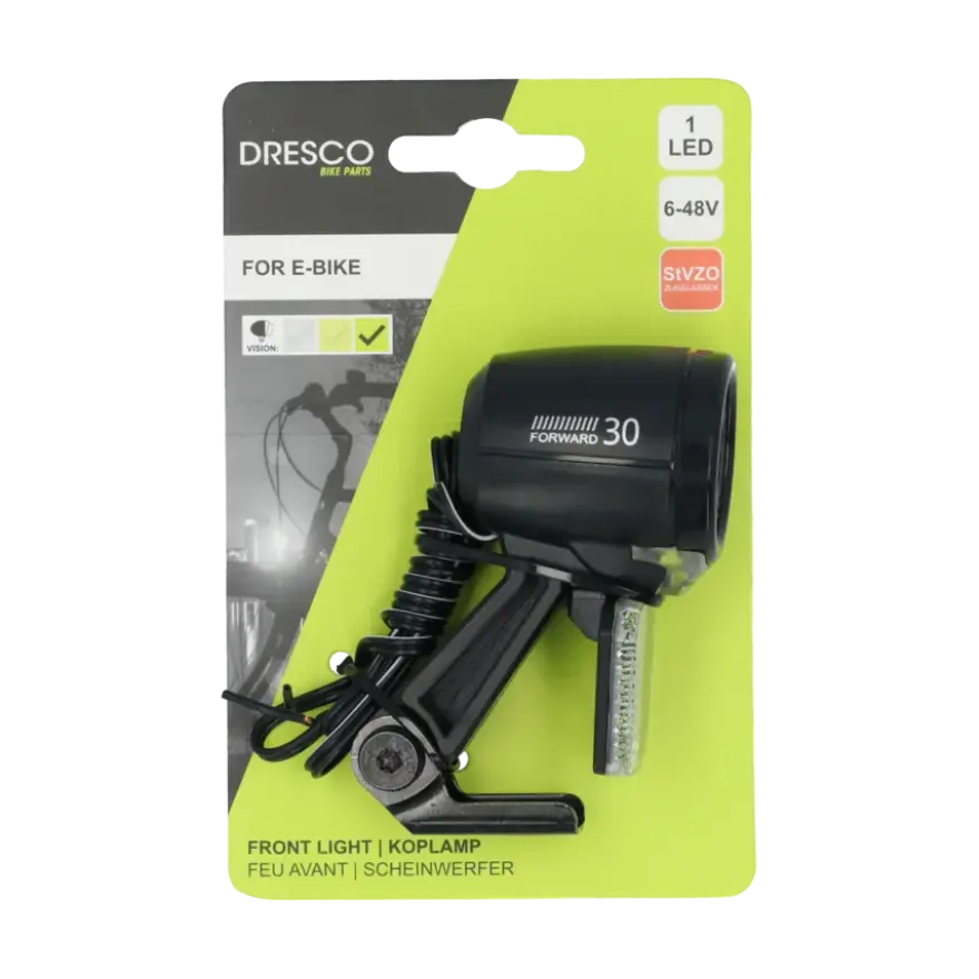 Dresco Urban E-Bike koplamp 40LUX