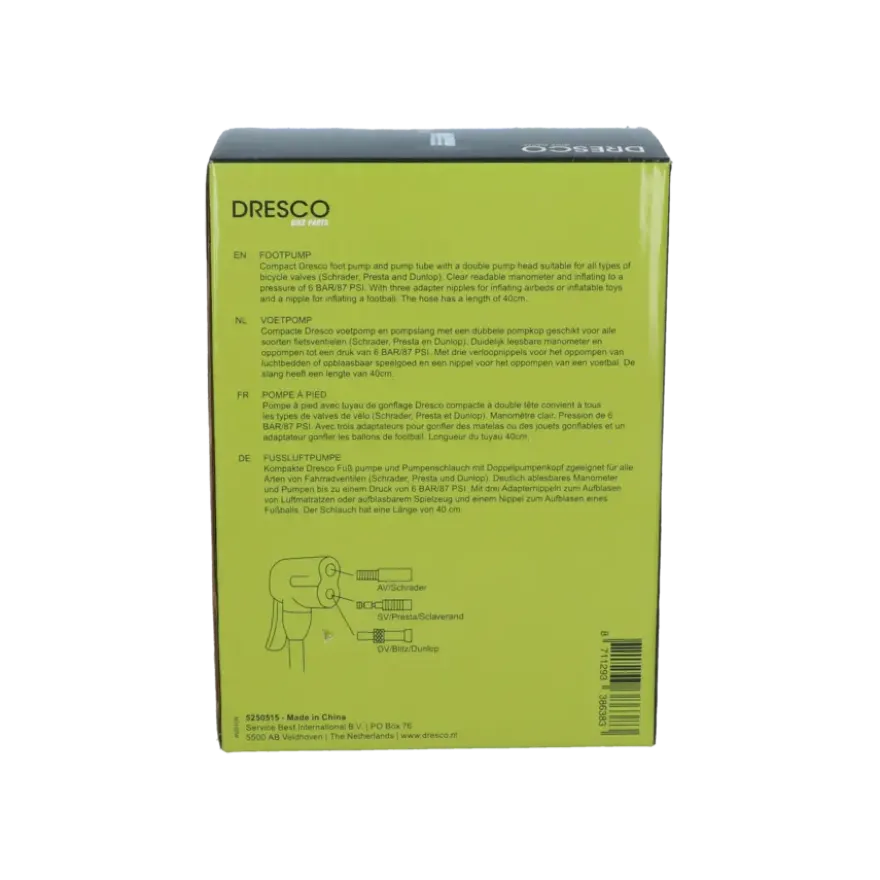 Dresco voetpomp