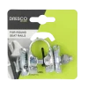 Dresco zadelstrop chroom