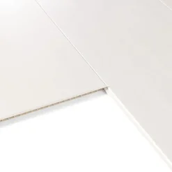 Dumaclip wand- en plafondpaneel PVC essen wit 2.4m2, afm. 120 x 25 cm