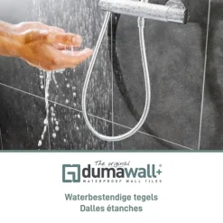 Dumawall+ wandtegel kunststof Sambro glans 1,95m² 37,5x65cm 8 stuks