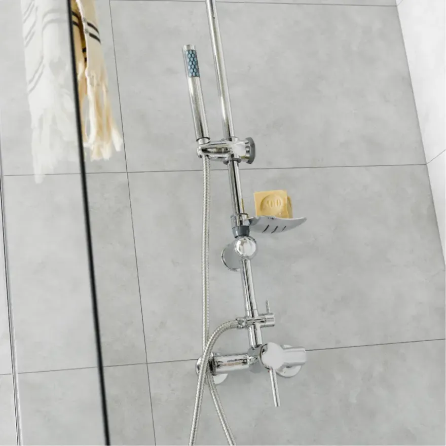 Dumawall+ wandtegel kunststof Cloudy white 1,95m² 37,5x65cm 8 stuks