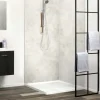DumawallXL wandpaneel kunststof Licht cement 4,68m² 90x260cm 2 stuks