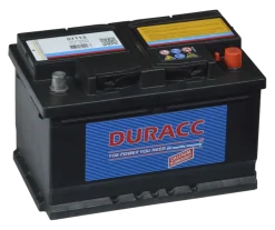 Duracc startaccu 12V 72ah 57113