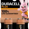 Duracell Batterij 9V Alkaline AA Plus 2 stuks