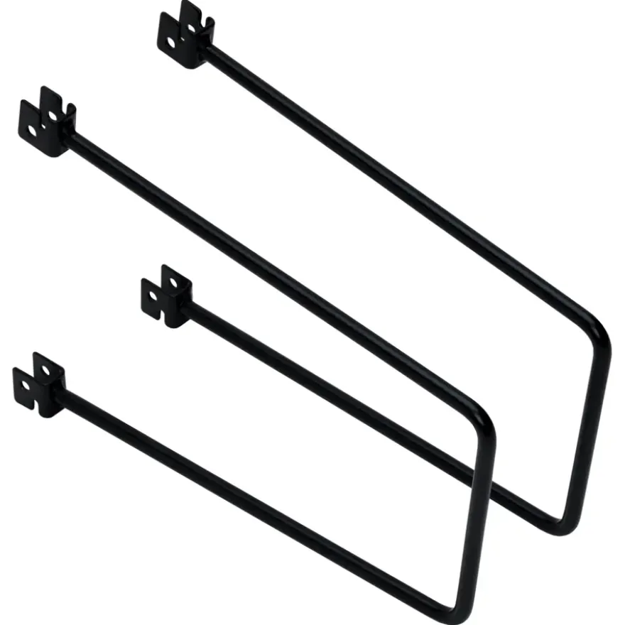 Duraline boekklem zwart 2 stuks
