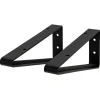Duraline clip zwart 7x19 cm 2 stuks