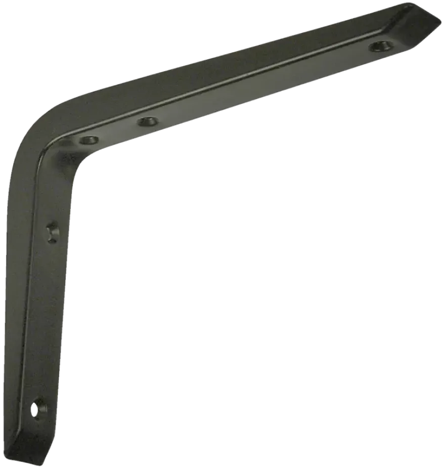 Duraline plankdrager cantilever zwart 20x15 cm