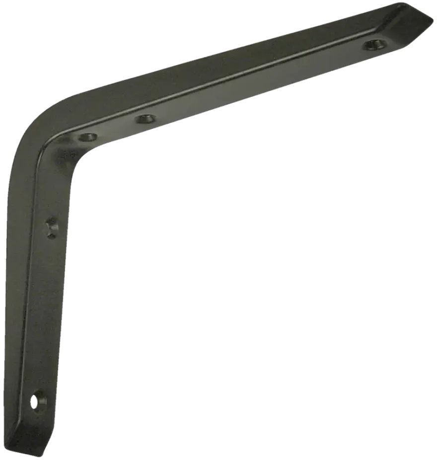 Duraline plankdrager cantilever zwart 15x12 cm