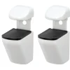 Duraline plankdrager clip mini wit 2 stuks