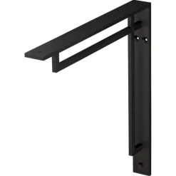 Duraline plankdrager model A zwart 19x19 cm