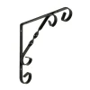 Duraline plankdrager ornament zwart 25x25 cm
