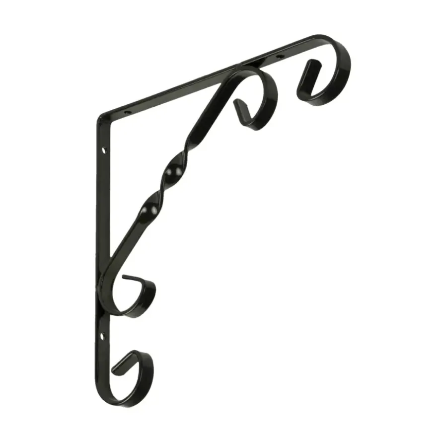 Duraline plankdrager ornament zwart 25x25 cm