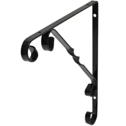 Duraline plankdrager ornament zwart 25x25 cm
