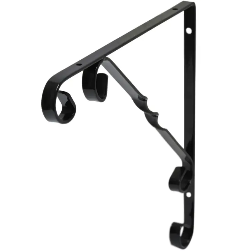 Duraline plankdrager ornament zwart 25x25 cm