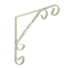 Duraline plankdrager ornament wit 25x25 cm