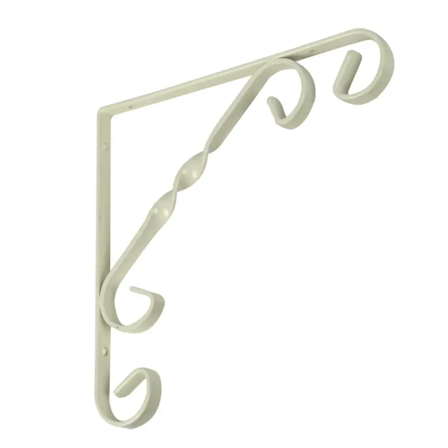 Duraline plankdrager ornament wit 25x25 cm