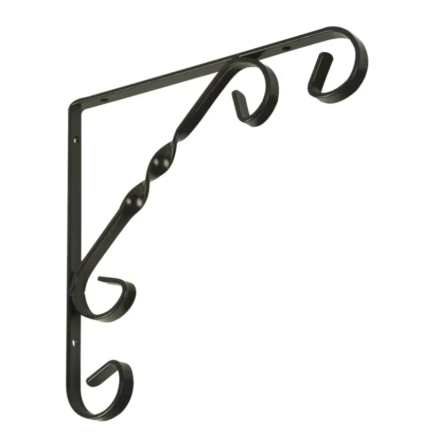 Duraline plankdrager ornament antiek bruin 15x15 cm