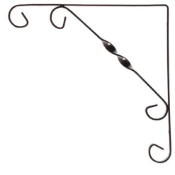 Duraline plankdrager ornament antiek bruin 15x15 cm