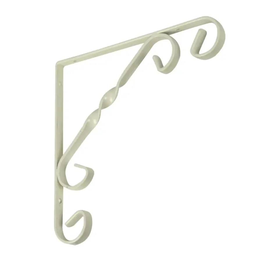 Duraline plankdrager ornament wit 20x20 cm
