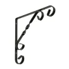 Duraline plankdrager ornament zwart 15x15 cm