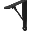 Duraline plankdrager plank twist zwart 19x19cm