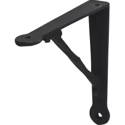 Duraline plankdrager plank twist zwart 14,5x14,5cm