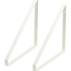 Duraline plankdrager wit 24x25,5 cm 2 stuks
